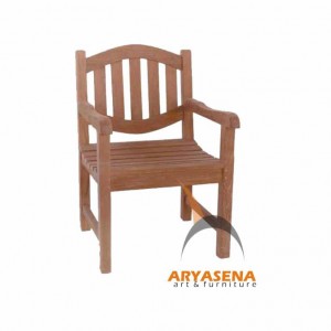 GFCH 008 Curved Back Arm Chair