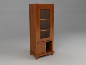 RUBR 05 glass cabinet