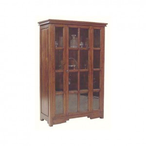 tscb 053 Samarinda Glass Cabinet 116x50x180